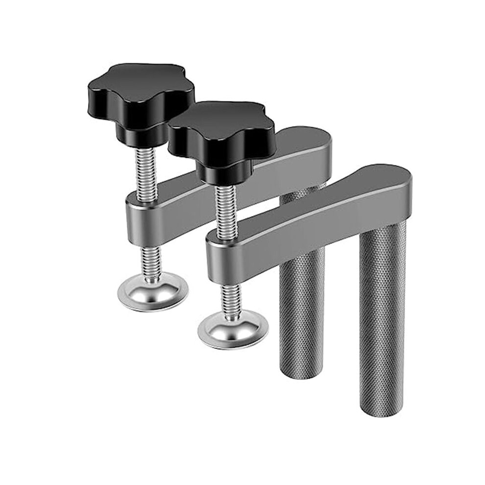 2Pcs Bench Dog Clamp Stainless Steel Dog Hole Clamp Adjustable Bench Desktop Clip For Woodworking (20Mm/0.79Inch) 6031265244520