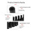 10PCS 12 Point Socket Wrench Set Universal 3/8 Square Drive Socket Set M4-M16 Socket Kit 5