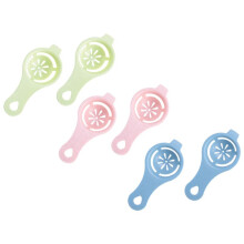 Egg Yolk White Separator 6PCS Egg Separator Egg Yolk Separator Food Grade Egg White Filter Egg Separator Tool