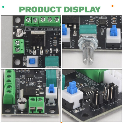 MKS OSC V1.0 Stepper Motor Drive Simple Controller Pulse PWM Signal Generator Module Speed Control 8-24V 1