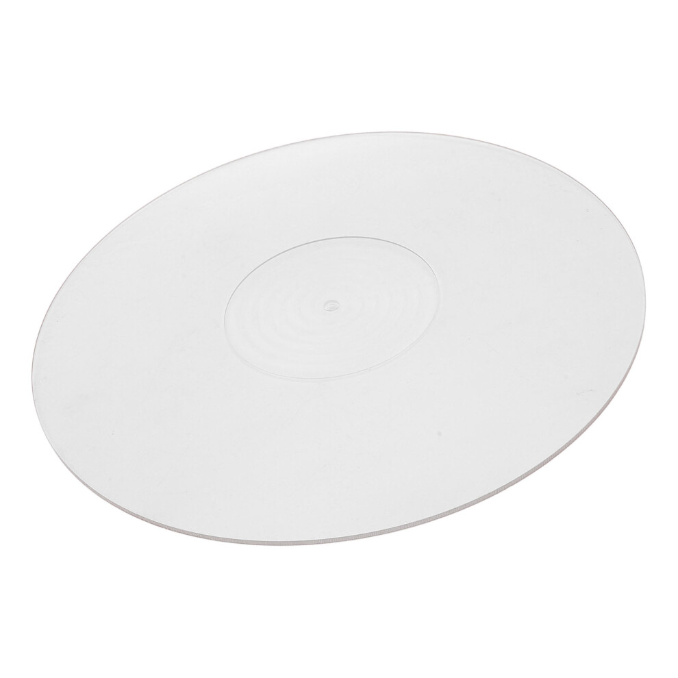 Acrylic Record Slipmat For Lp 12 Inch Turntable, Anti-Static, 300Mm White 7601384481466