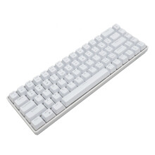 68-Tasten 50M kabelgebundene Tastatur roter Schalter Eisblau