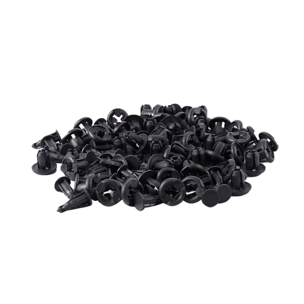Car 10mm Hole Dia Plastic Rivets Fastener  Push Pin Clips 50PCS