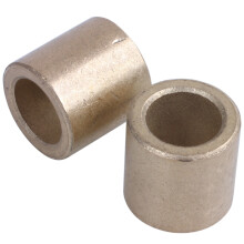 2 Pezzi di Bussola Cuscinetto in Bronzo Sinterizzato a Bagno D'Olio 8X12X12Mm