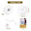 White donut humidifier usb office desktop  humidifier portable  air purifier white 7