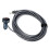 32.8ft 18AWG Rojo Mini DC Cable para Coche IP68 impermeable 1