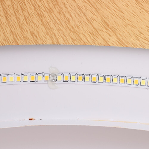 Remote Control Wood Grain Ceiling Light