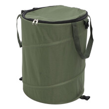 Cestino per rifiuti pieghevole PopUp 600D Oxford 37.8L 34x40cm Verde OD