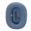 2 pezzi di cuscinetti per orecchie blu in memory foam per cuffie 7