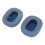 2 pezzi di cuscinetti per orecchie blu in memory foam per cuffie 15