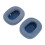 2 pezzi di cuscinetti per orecchie blu in memory foam per cuffie 11