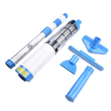 Aspirateur de Piscine 3 en 1 pour et Petite Piscine Aspirateur de Piscine Portatif pour Éliminer le Sable et les Débris avec Perche