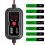 10A 12V Lithium Battery LCD Digital MPPT Solar Charge Panel Controller Regulator Home Improvement Solar Replacement Part 8
