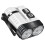 LED Flashlight Keychain Work Light USB Rechargeable Clip Torch with Magnet for Outdoor Camping Lantern 4