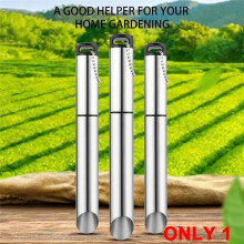 Manual Plant Transplanter Metal Garden Plant Transplanter Portable Planter Wear-Resistant Transplanter Tool for Digging
