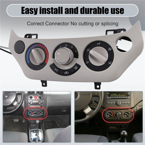 96437334 9017452 Auto AC Control Panel for  Lova /Aveo 2006-2011 Air Conditioning Control Panel  B 2