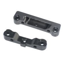 Hintere Untere AufhäNgungsarmhalterung Aus Metall 8045 für 1/8 ZD Racing 08423 08425 08427 9020 9072 9116 9203 RC-Autoteile Grau
