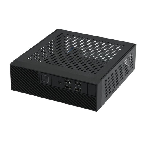 M10  ITX Computer Case HTPC Host Chassis USB2.0 ITX Enclosure Industrial Control Chassis for Office Business 2