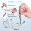 Precision Screwdriver Set, 24 in 1 Small Screwdriver Set, Magnetic  Screwdriver Set, Sturdy Electronic Screwdriver 5