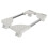 Tower Stand,Adjustable Mobile CPU Stand,CPU Holder PC Tower Stand with Rolling Caster Wheels, Pc Floor Riser Stand White 1