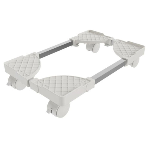 Tower Stand,Adjustable Mobile CPU Stand,CPU Holder PC Tower Stand with Rolling Caster Wheels, Pc Floor Riser Stand White
