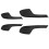 Car Interior Door Handle Armrest Decorative Frame Patch for  Tenth Generation  2016-2021 2