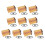 10Pcs Engine Oil Filter Elements A2701800109 2701800009 for   E-CLASS W212 A207 C207 S212 2013-2019 4