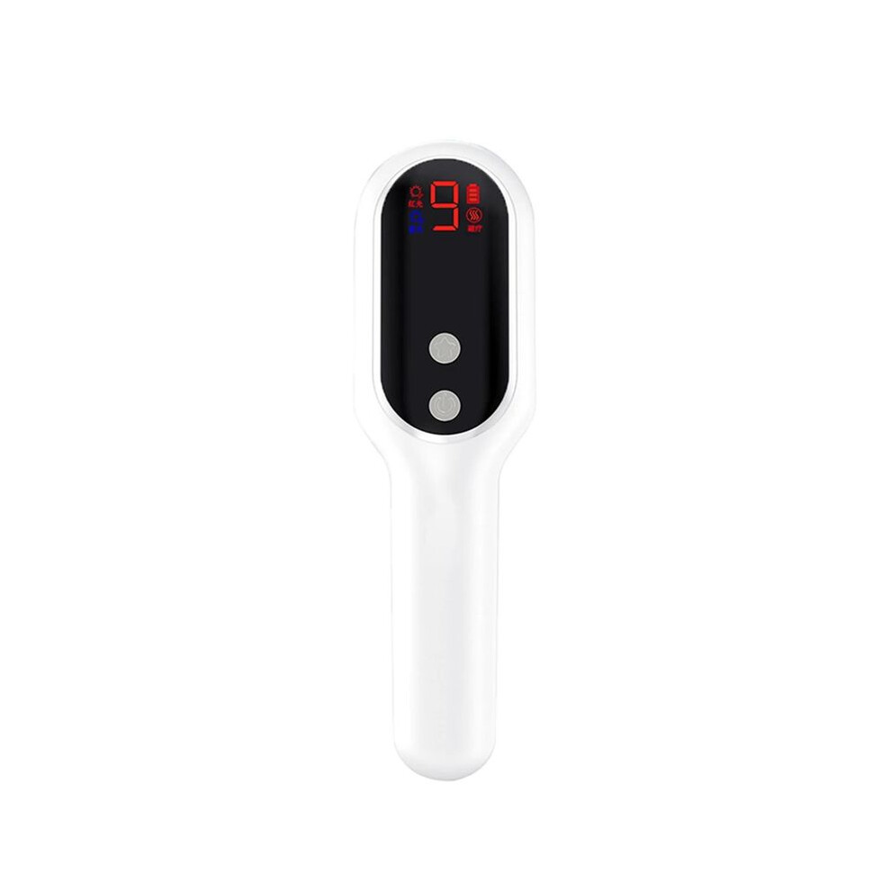 Red Anti Hair Loss Massage Comb Electric Magnetic Therapy Infar Cordless Hair Growth Comb Massage Scalp Brush