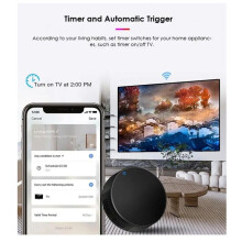 Tuya Wifi IR Remote Control with Life Home Remote for Air Conditioner TV DVD Alexa