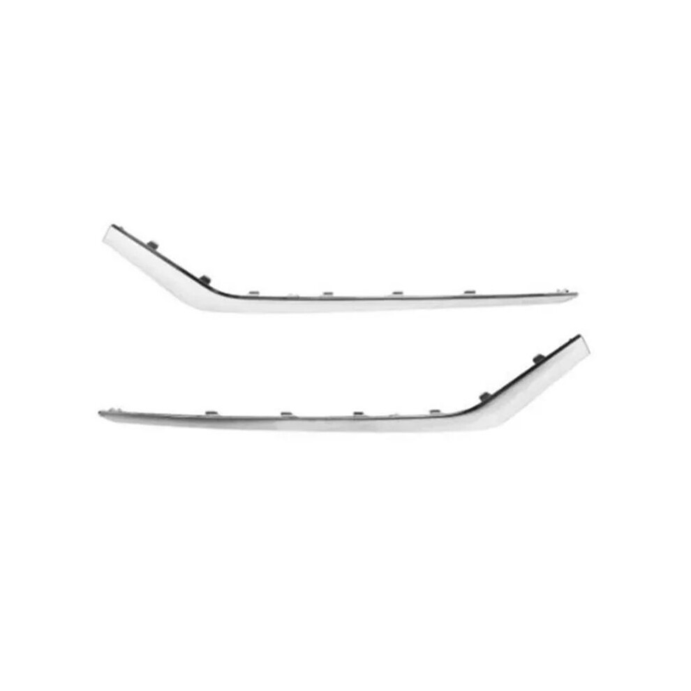 Front Bumper Fog Chrome Lower Bumper Trim Replacement For Sonata 2018-2019 86551-E6700 86552-E6700 86551E6700 86552E6700 6031602000550