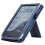 For Pocketbook Touch HD 3 E-Reader Stand Cover Flip PU Case with Hand Holder Dark 6