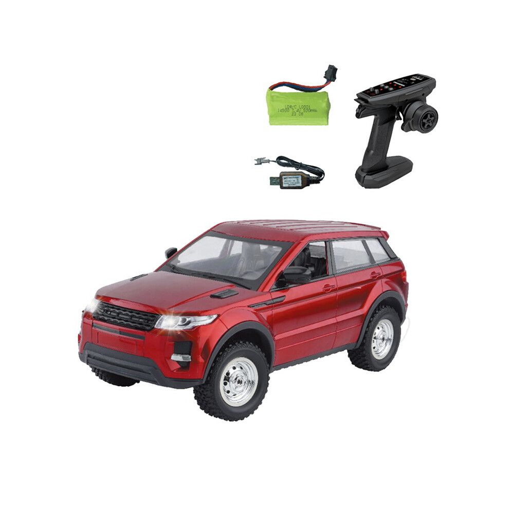 Ldrc Ld1299 1/14 Rc Drift Car 2.4G 4Wd Rc Car With Led Lights Rechargeable Off-Road Truck Red 6032328783536