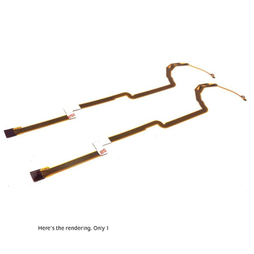 For  75-300 mm Lens Aperture Shutter Diaphragm Anti-Shake Flex Cable 2