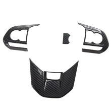 Voor Veloz 2022-2024 Koolstofvezel Auto Stuurwiel Schakelaar Knoppen Cover Frame Trim Interieur Accessoires