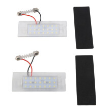 1 Paar LED-Kentekenverlichting voor Panda Mk3 169 2003-2012 Mk4 319 2011-, 71734797, 71771501