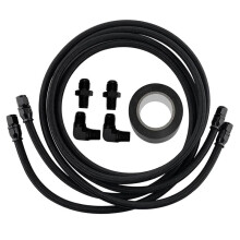 Automatic Transmission Cooler AN6 -6AN Hoses Kit for 4L60E 4L65E TH350 TH400