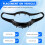 Forged Pattern Steering Wheel Decorative Frame Rline Button Frame for   7 MK7  B8  MK2 2