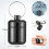 4 Pack Ear Plug Carrying Case Keychain, Portable Keychain Pill Case, Waterproof Metal Earplug Case Small Pill Container 7