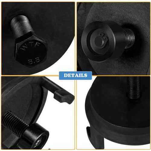 For  LS Harmonic Balancer Puller 25264 Crank Pulley Puller Automotive Replacement Engine Quickly Removes Tool 2