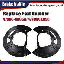 1 Par Främre Bromsskivor Stänkpaneler 34116857977 34116857978 för X5 X6 E70 E71 2007-2019 Bromsdammskyddssats