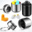 4 Pack Ear Plug Carrying Case Keychain, Portable Keychain Pill Case, Waterproof Metal Earplug Case Small Pill Container 6