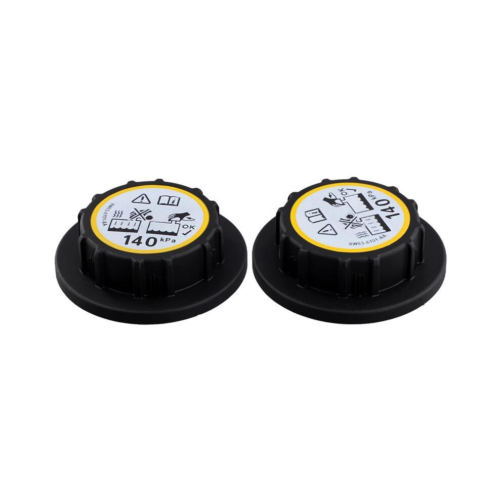 2Pcs C2p17700 Xr8002823 Car Coolant Expansion Tank Cap For Xj Xf Xe F-Pace 4713947244531
