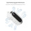 Camera Case for  GO 3S Cooling Silicone Case Thumb Camera Lens Cover Protective Case Lanyard White 5