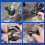 10Pcs Oxygen Sensor Socket Set Sensor Oil Pressure Sending Unit Removal Kit 4
