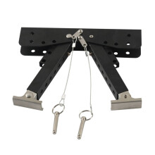 Opvouwbare Caravan-Stapstabilisator / RV-Stapstabilisatorkit Draagbare RV-Ladderondersteuning -Aanhangwagenonderdelen voor 5e Wielen