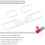 Car Inner Door Handle Scratch Protector Cover Frame Trim for  Bronco 2021-2024 Interior Accessories White 6