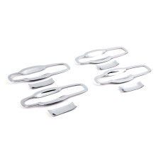 Car Chrome Door Handle Bowl Cover Trim for Journey Freemont 2013-2016 Exterior Accessories