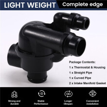 Car Coolant Thermostat Pipe and Elbow Kit for Freelander 2002-2005 PEP101970L PEP103580 PEM000030 LKJ100992L