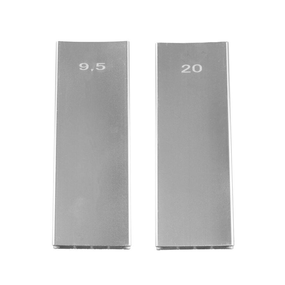 Two-Way Radius Sanding Block Aluminum Alloy Fret Leveling Fingerboard Luthier Tool Guitar Bass Sanding (9.5-20) 6131180473927