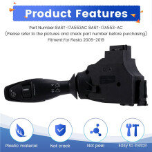 8A6T-17A553AC Car Wiper Windshield Wiper for Fiesta 2009-2019 8A6T-17A553-AC